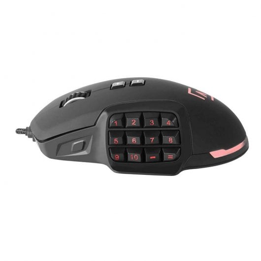 AIM Gaming Ratón Gaming RGB 10000DPI Negro