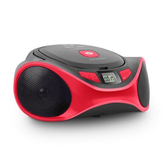 SPC Clap Boombox Radio CD/MP3/USB Rojo