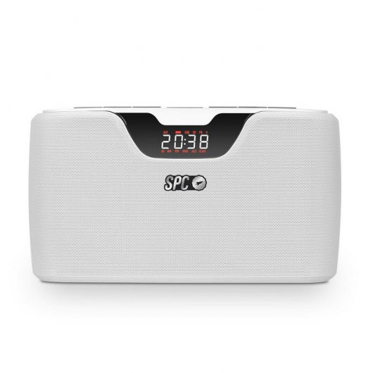 SPC Storm Boombox Haut-Parleur Bluetooth 20W Blanc