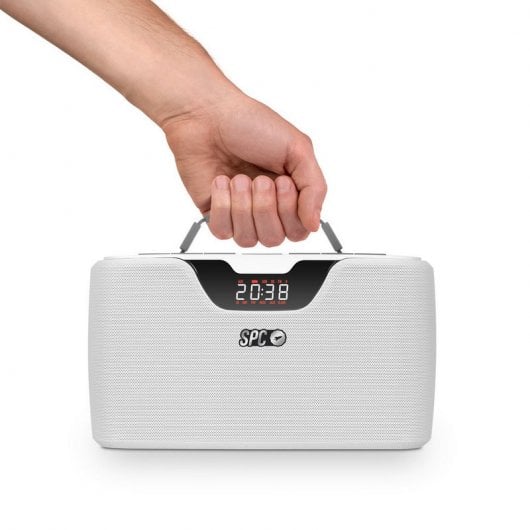 SPC Storm Boombox Haut-Parleur Bluetooth 20W Blanc