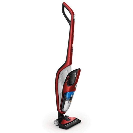 Philips PowerPro Duo PowerCyclone Aspirador Vertical 2 en 1 Rojo