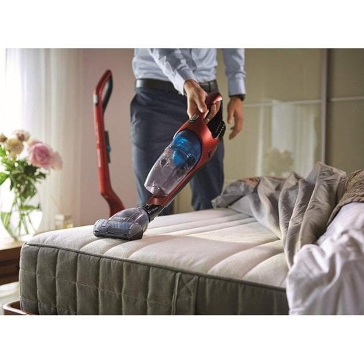Philips PowerPro Duo PowerCyclone Aspirador Vertical 2 en 1 Rojo