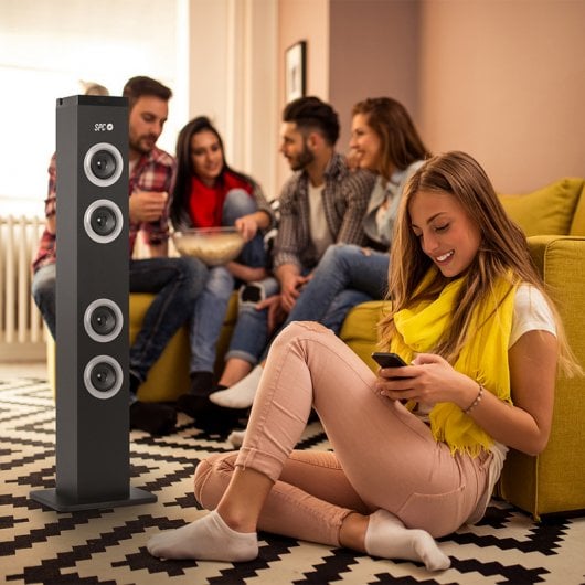 SPC Breeze Torre de Sonido Bluetooth 10W Negra