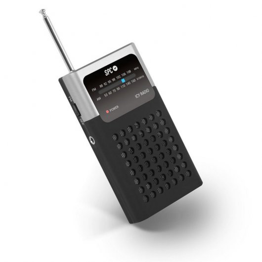 SPC Icy Radio Portátil Analógica