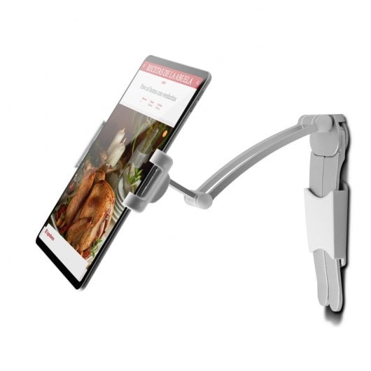 Unotec Kitchen Ready Soporte de Aluminio para Smartphone y Tablet