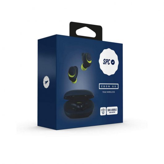 SPC Ebon Go Auriculares Bluetooth Azules/Amarillos