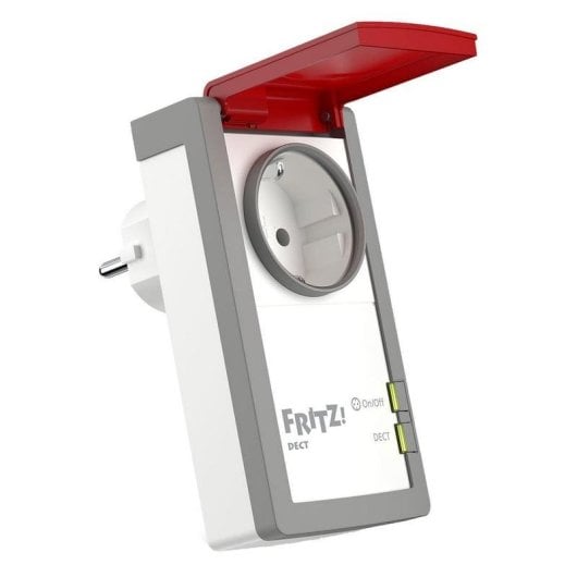 Tomada Inteligente Fritz DECT 210 DECT Estatísticas de consumo e uso exterior