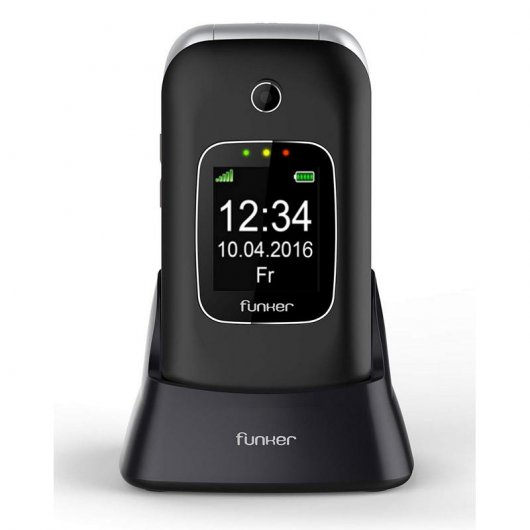 Funker C85 Teléfono para Mayores Negro