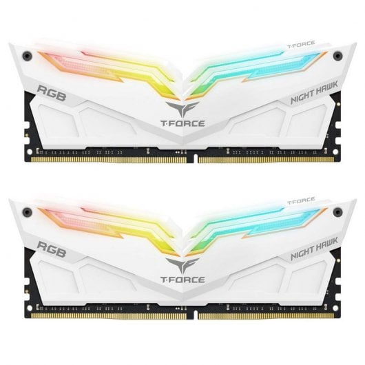 Team Group T-Force Night Hawk White RGB DDR4 4000 PC4-32000 16GB 2x8 CL18