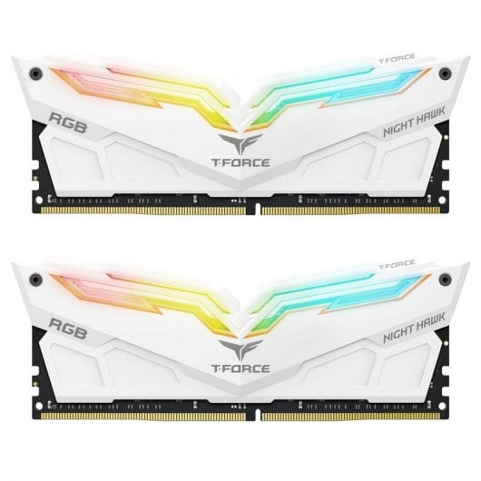 Team Group T-Force Night Hawk White RGB DDR4 3200 PC4-25600 16GB 2x8 CL16