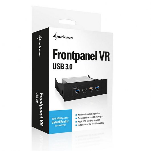 Sharkoon VR USB 3.0 Painel Frontal Universal