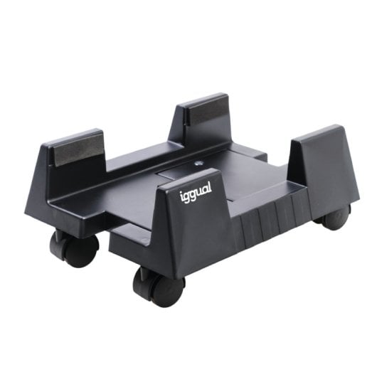 Iggual SOP1 Suporte de PC Desktop Ajustável com Rodas
