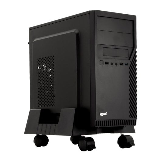 Iggual SOP1 Suporte de PC Desktop Ajustável com Rodas