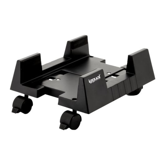 Iggual SOP1 Suporte de PC Desktop Ajustável com Rodas