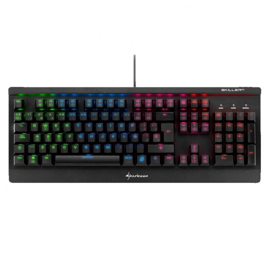 Sharkoon Skiller Mech SGK3 Tastiera Meccanica RGB Kailh Brown