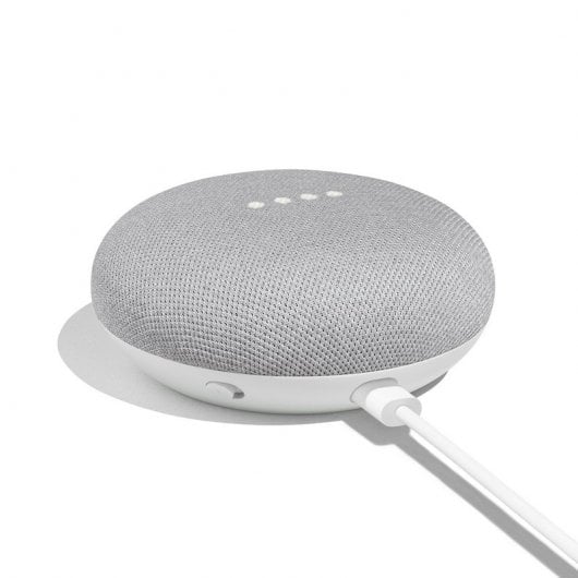 Pack Google Home Mini Altavoz Inteligente y Asistente Gris + Philips Hue Kit Iluminación Blanco A60