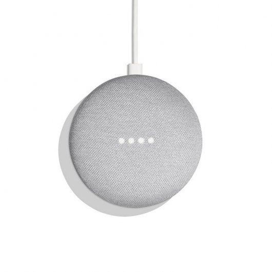 Pack Google Home Mini Altavoz Inteligente y Asistente Gris + Philips Hue Kit Iluminación Blanco A60