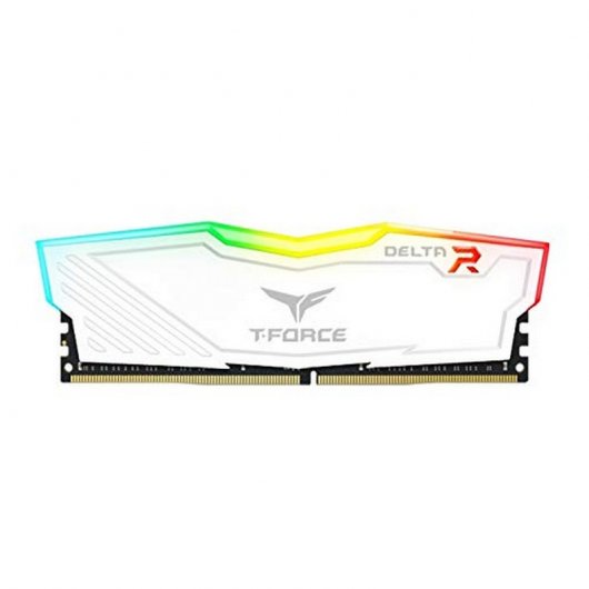 Team Group Delta White RGB DDR4 2666 PC4-21300 16GB 2x8GB CL15