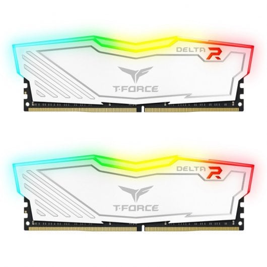 Team Group Delta White RGB DDR4 3000 PC4-24000 16GB 2x8GB CL16