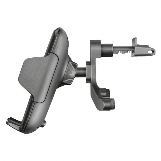 Trust Yudo10 Soporte de Teléfono para Coche con Carga Rápida Inalámbrica Qi