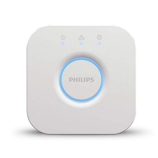 Philips First Kit Bombilla LED Hue White Ambiance E27 + Puente + Interruptor y Mando Inalámbrico