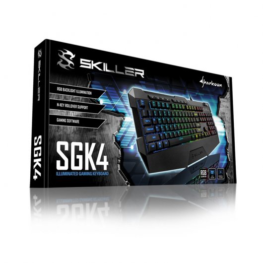 Sharkoon Skiller SGK4 Teclado Gaming RGB