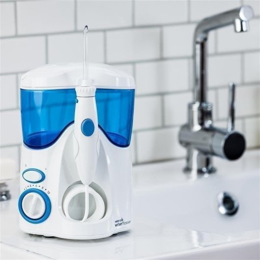 Irrigadores Dentais Waterpik WP-100 10 Níveis de Intensidade 6 Boquilhas