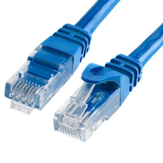 Cable de Red UTP Cat.6 1m Azul