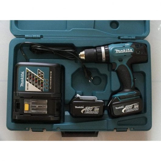 Makita DHP453RFE Talabro Combinado + Batería 18V + Maletín
