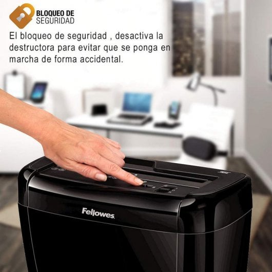 Fellowes Powershred 36C distruggi documenti Triturazione incrociata 23 cm Nero
