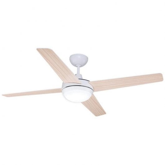 Ventilateur de plafond EDM Chukotka avec lumière et contrôle
