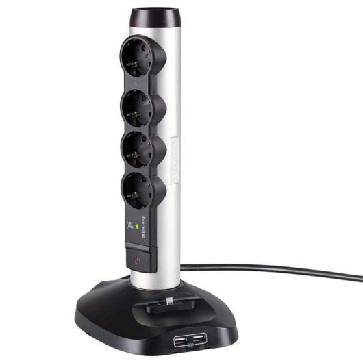 Legrand Regleta Vertical Wifi 4xSchuko 2xUSB 2xRJ45