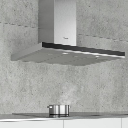 Siemens LC96BHM50 Campana Decorativa Box Slim 90cm B Acero Inoxidable