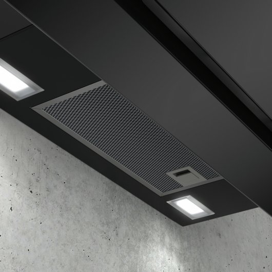 Siemens LC87KHM60 Campana Decorativa Diseño Inclinado 80cm B Cristal Negro