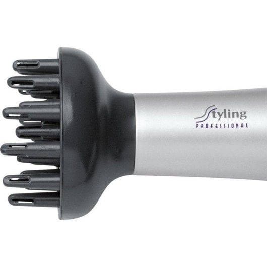 Phon con Diffusore Clatronic HTD 3055 2000W 3 Temperature 2 Velocità Grigio/Argento