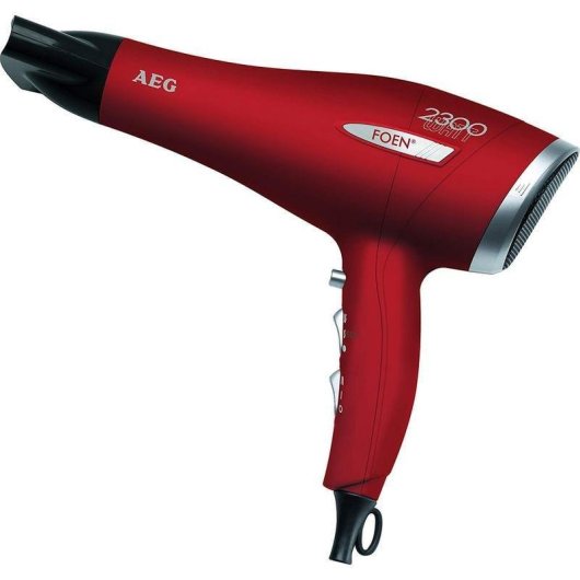 Secador de Cabelo Profissional AEG HT 5580 2300W 3 Temperaturas 2 Velocidades Vermelho
