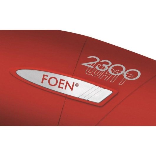 Secador de Cabelo Profissional AEG HT 5580 2300W 3 Temperaturas 2 Velocidades Vermelho