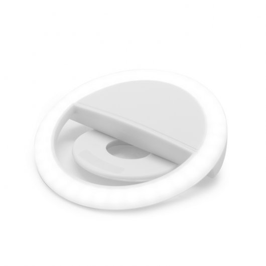 Unotec Anillo Flash LED para Cámara Frontal de Smartphone
