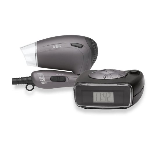 Phon da Viaggio Pieghevole AEG RS 5629 1300W 2 Temperature con Diffusore Grigio