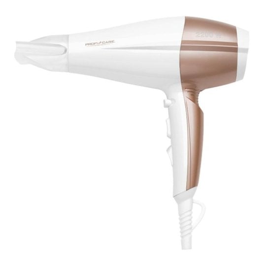 Sèche-cheveux Professionnel Ionique ProfiCare HT 3010 2200W 3 Températures 2 Vitesses Air Froid Blanc