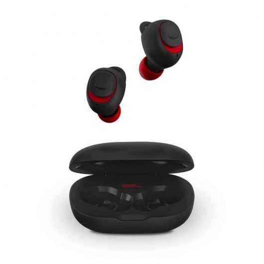 SPC Ebon Go Auriculares Bluetooth Negro/Rojo