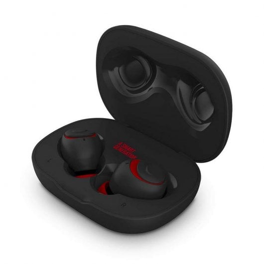 SPC Ebon Go Auriculares Bluetooth Negro/Rojo