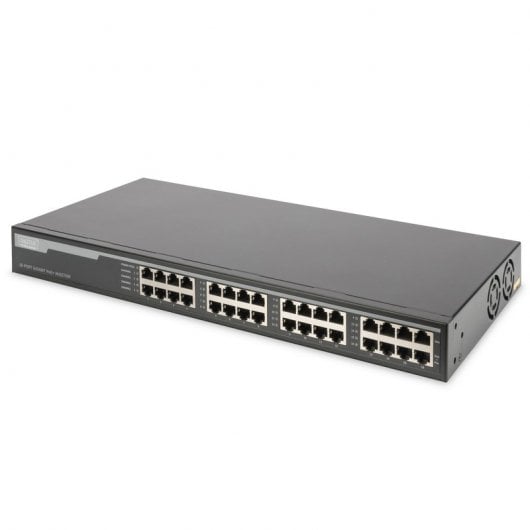 Digitus Inyector Gigabit PoE+ de 16 Puertos
