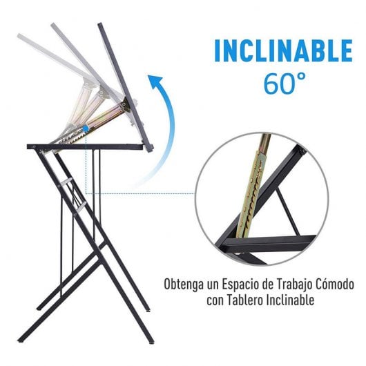 Vinsetto Mesa Inclinable para Portátil