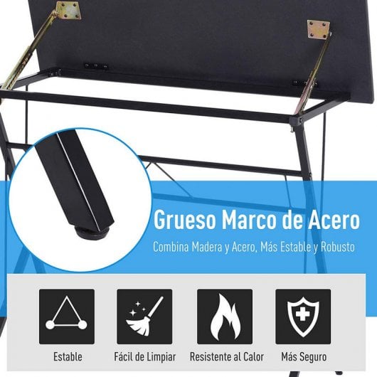 Vinsetto Mesa Inclinable para Portátil