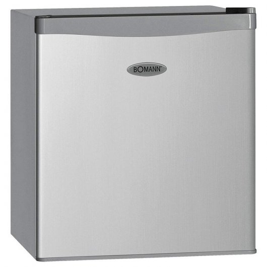 Bomann KB 389 Mini Nevera con Congelador 42L E Plata