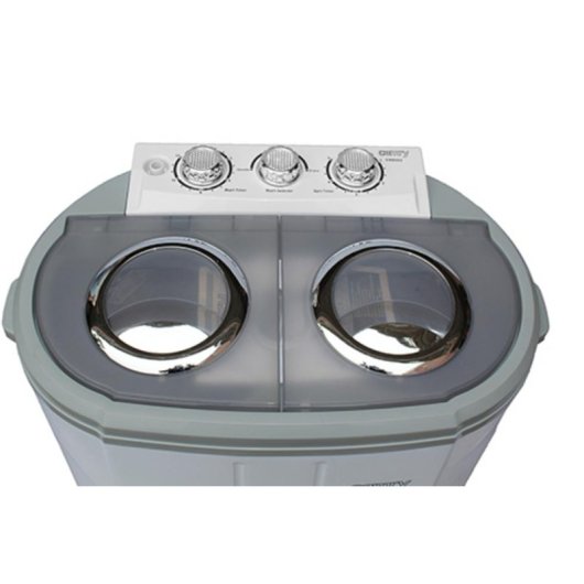 Lave-linge Camry CR8052 Top 3kg 450W Classe A Blanc/Gris Portable