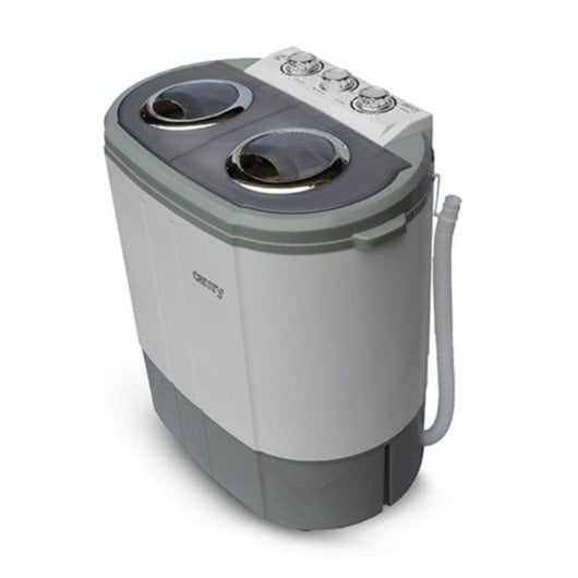 Bovenlader Wasmachine Camry Premium CR8052 3 kg A Draagbaar Wit/Grijs