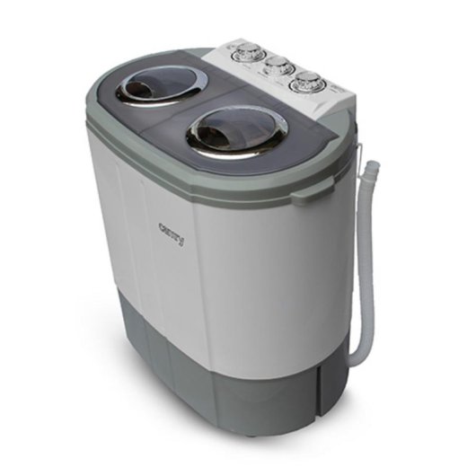 Lave-linge Camry CR8052 Top 3kg 450W Classe A Blanc/Gris Portable