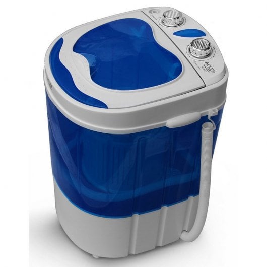 Adler AD 8051 Laveuse-essoreuse portable 3Kg Blanc/Bleu